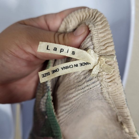 Lapis Anthropologie Convertible Strapless Tube Off shoulder Dress One Size - Picture 9 of 12